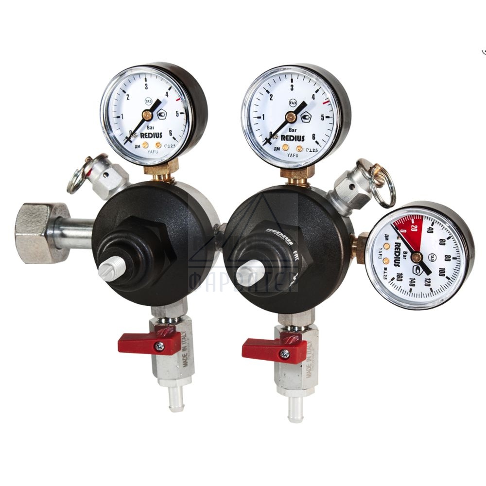 Редуктор СО2 УР-5-3М2-212 на 2 давления