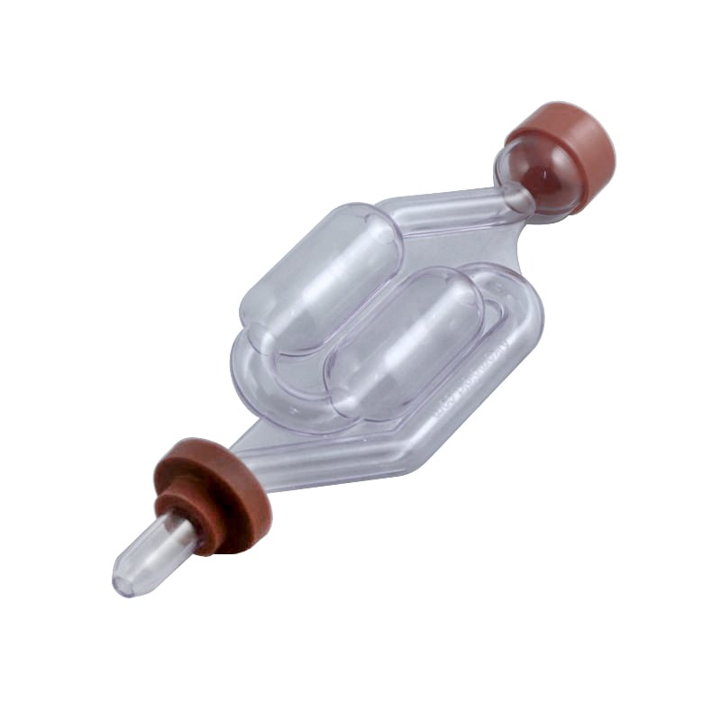 Гидрозатвор 2-х камерный с резиновым уплотнителем