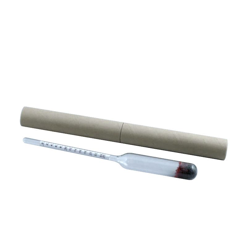 Ареометр-сахаромер (0-25%) ГОСТ 18481-81, длина 19 см.