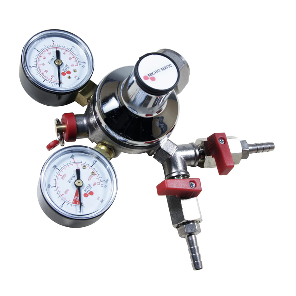 Редуктор СО2 МicroMatic на 2 выхода