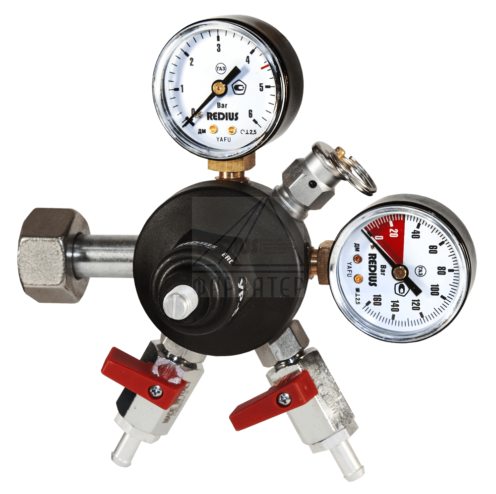 Редуктор СО2 УР-5-3М2-122 на 2 вых