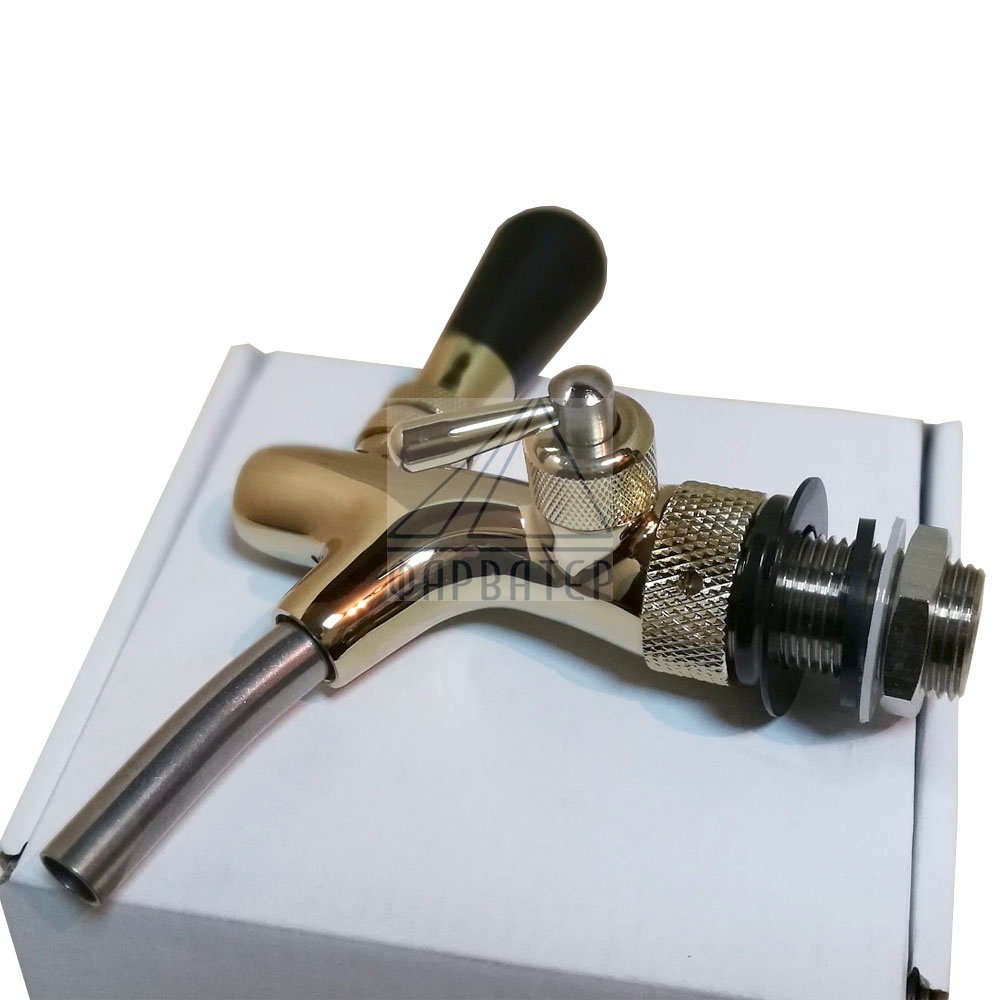 Пивной кран, Китай, золото.jpg