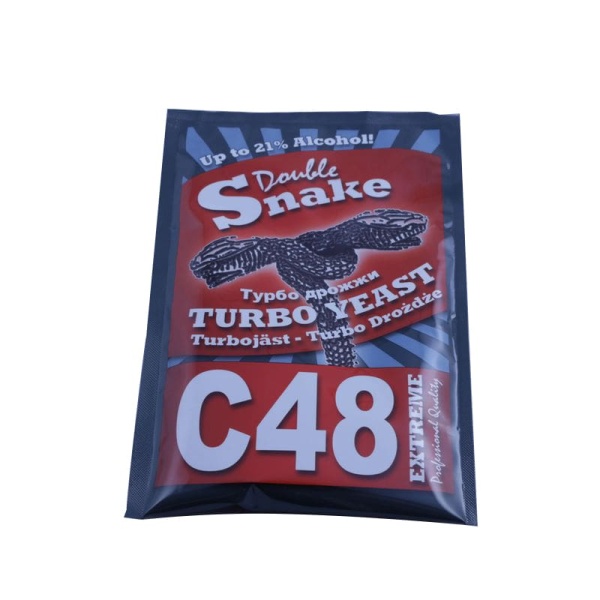 Турбо дрожжи Double Snake Turbo Yeast C 48 Turbo (40 шт. в кор)