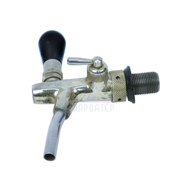 Кран пивной золото б/у