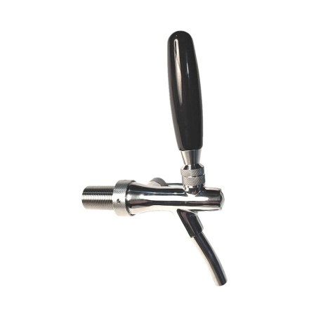 Пивной кран с компенсатором, хром, Китай 