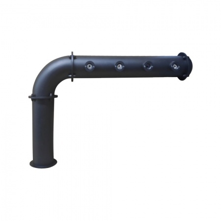 Пивная колонна (стойка) Полуарка 4 сорта, металл 