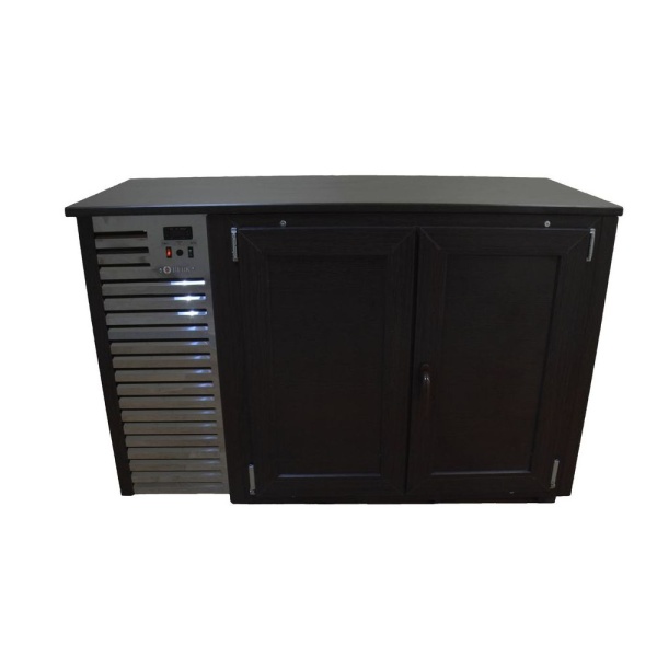 холодильник для бара на 2 кега