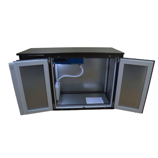 холодильник для бара на 2 кега