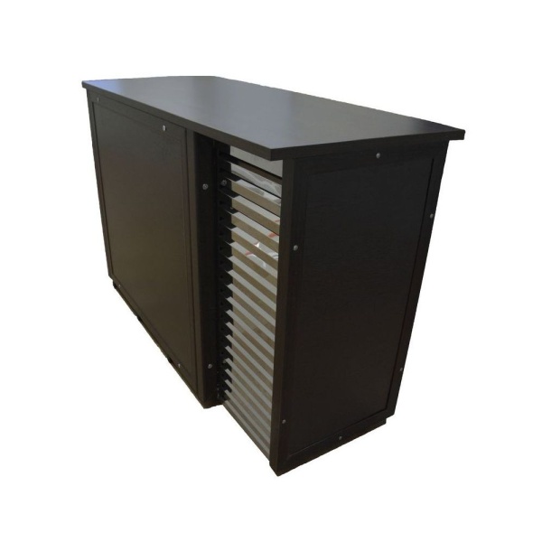 холодильник для бара на 2 кега