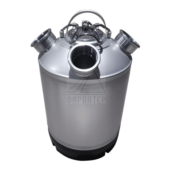 Емкость промывочная металл, 10 л, на 3 ф. Китай без фит